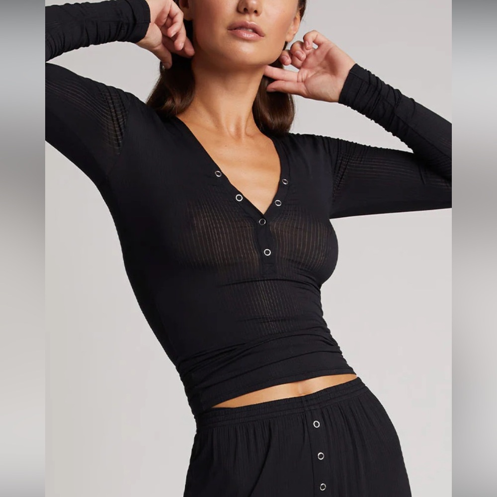 Negative underwear whipped henley